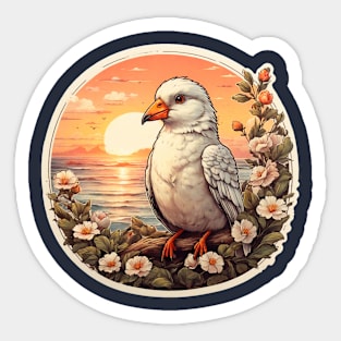 Exotic Bird Sticker